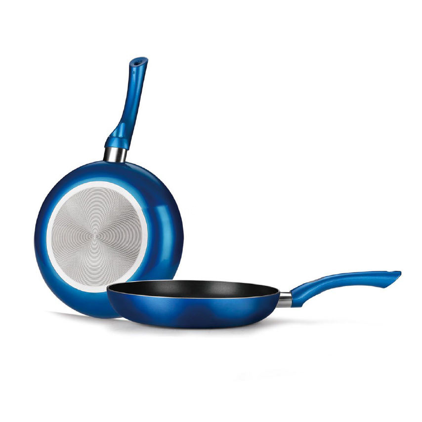 프라이팬 세트 24cm 28cm 주방 가정 요리 및 야외 캠핑을 위한 세라믹 비스틱 프라이팬 세트