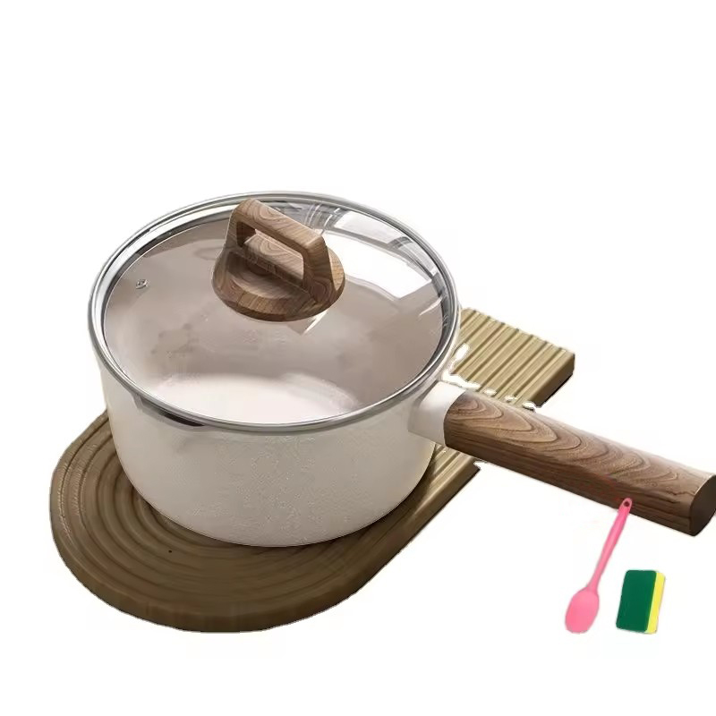 밀 쌀 돌 기숙사 학생 냄비 제기 아기 냄비 아기 가정용 비 스틱 뜨거운 우유 인스턴트 국수 냄비