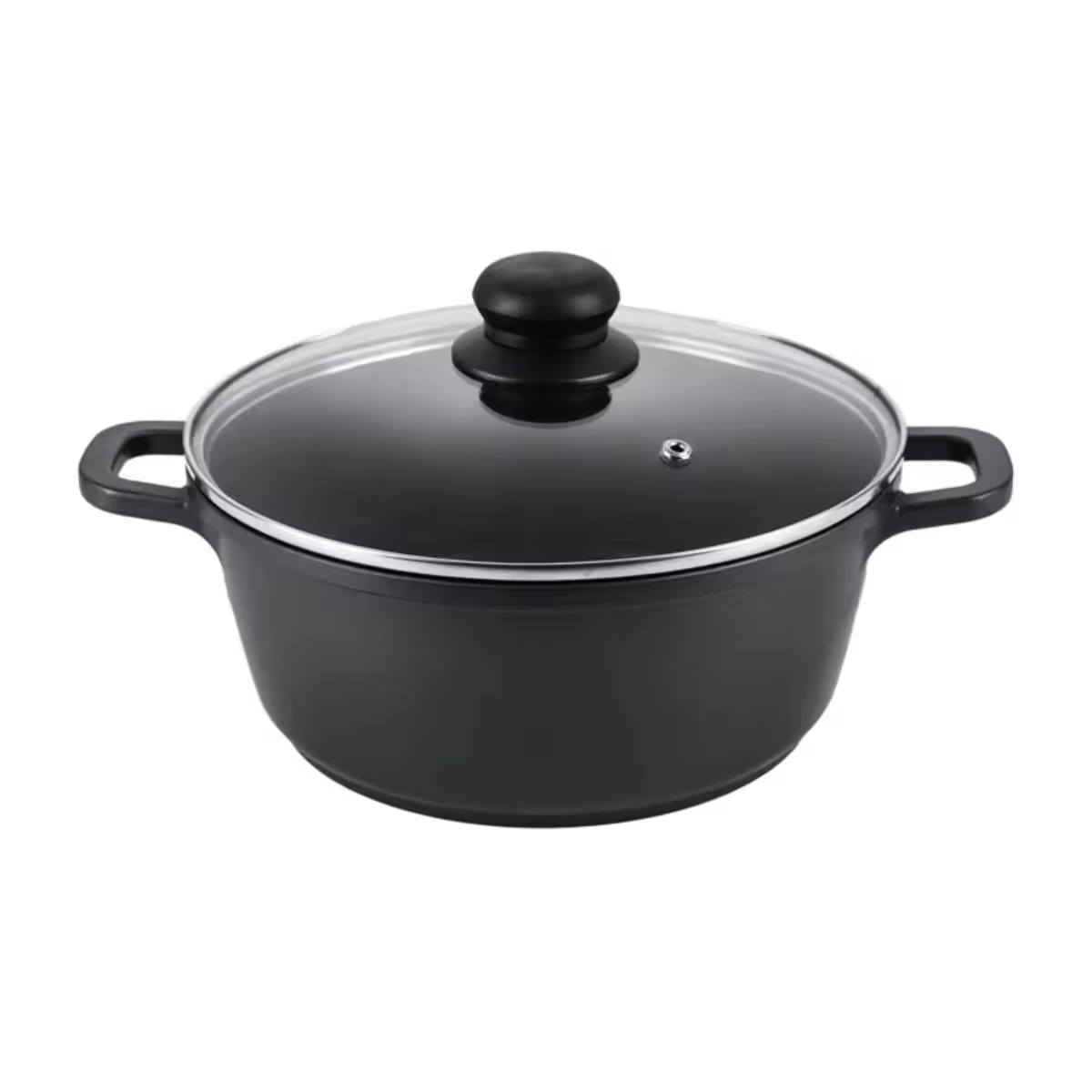 내구성이 뛰어난 맞춤형 로고 붙지 않는 세라믹 코팅 알루미늄 캐서롤 팬 소켓(뚜껑 포함)