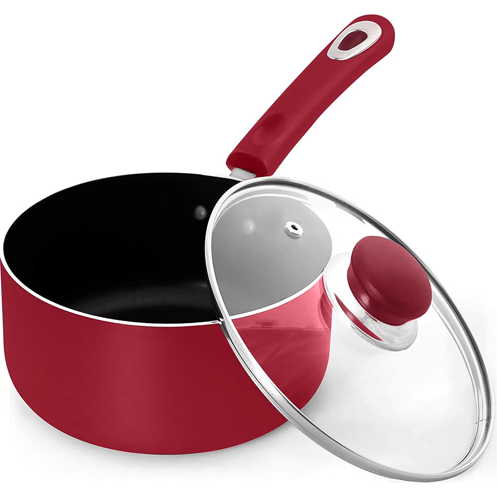18cm 20cm 22cm 24cm 26cm 맞춤형 로고 크기 뚜껑이 있는 붙지 않는 밀크 소스 냄비 팬